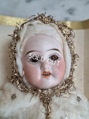 画像3: クリスマスコスチュームアンティークビスクドール