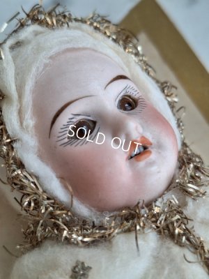 画像4: クリスマスコスチュームアンティークビスクドール