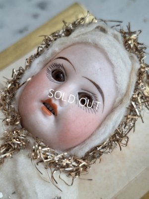 画像5: クリスマスコスチュームアンティークビスクドール