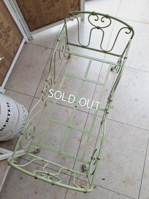 画像11: アンティークアイアンドールベッド