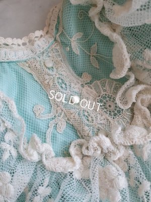画像7: アンティークレースドールドレス