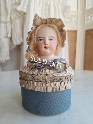 画像9: ビスクドールヘッド装飾ボックス