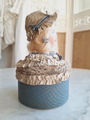 画像10: ビスクドールヘッド装飾ボックス