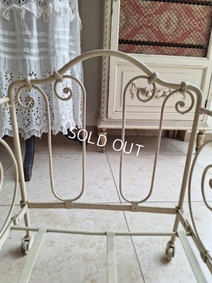 画像14: アイアン製ドールベッド