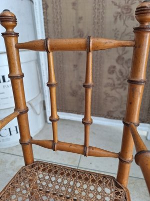 画像2: アンティークドールチェア