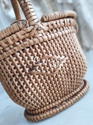 画像12: アンティークドールバスケット