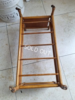 画像14: アンティークドールベッド