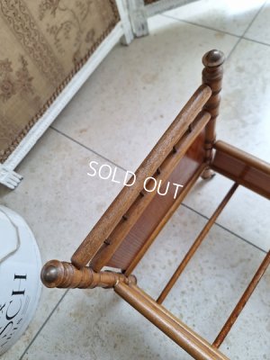 画像19: アンティークドールベッド