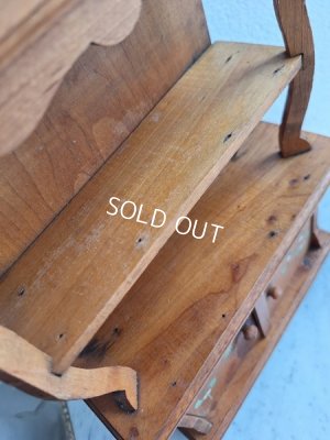 画像12: やどりぎ柄ドールオープンシェルフ