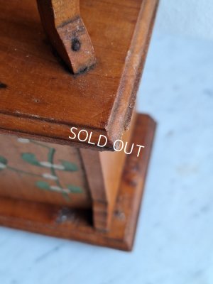 画像19: やどりぎ柄ドールオープンシェルフ