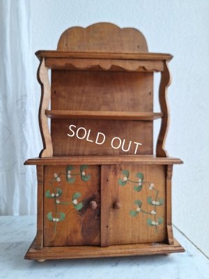 画像2: やどりぎ柄ドールオープンシェルフ