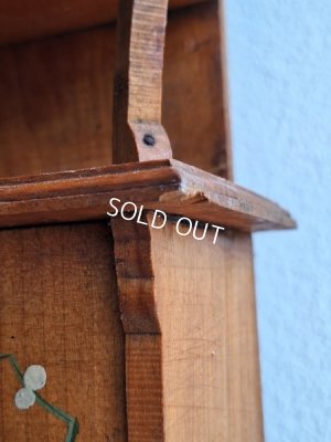 画像20: やどりぎ柄ドールオープンシェルフ