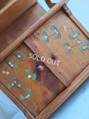 画像4: やどりぎ柄ドールオープンシェルフ