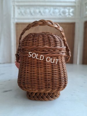 画像12: アンティークドールバスケット