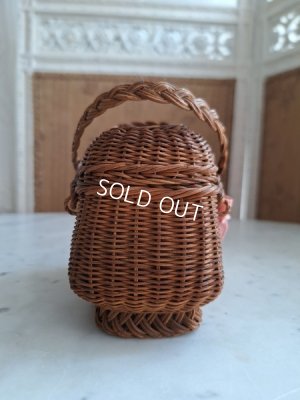 画像14: アンティークドールバスケット