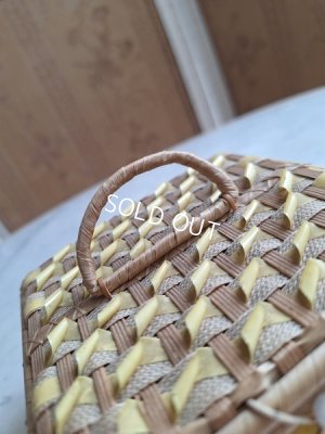 画像6: アンティークドールバスケット