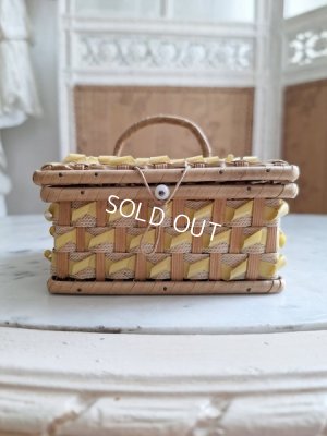 画像13: アンティークドールバスケット