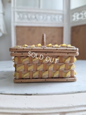 画像14: アンティークドールバスケット