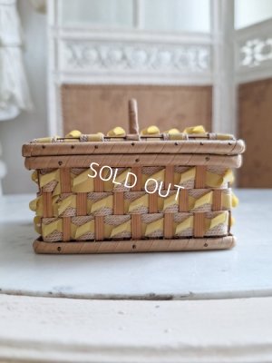 画像15: アンティークドールバスケット