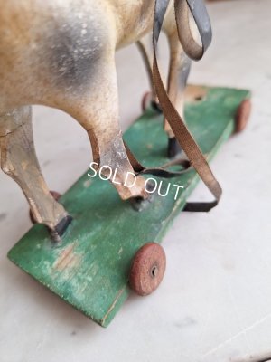 画像17: アンティーク小さな木馬