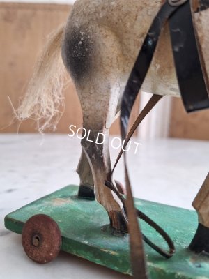 画像11: アンティーク小さな木馬