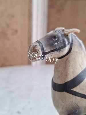 画像6: アンティーク小さな木馬