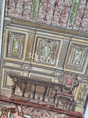 画像10: アンティークリトグラフ装飾宮殿