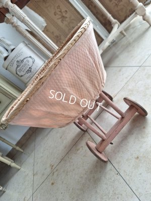 画像13: アンティークドールベッド