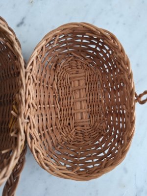 画像8: アンティークドールバスケット