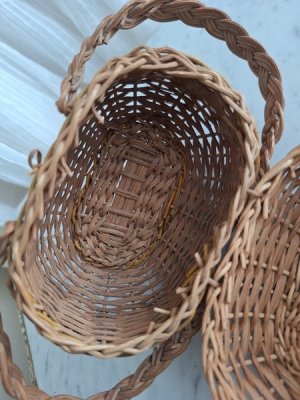 画像9: アンティークドールバスケット