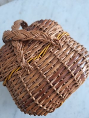 画像4: アンティークドールバスケット