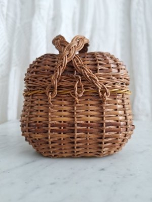 画像10: アンティークドールバスケット