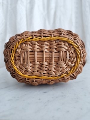 画像6: アンティークドールバスケット