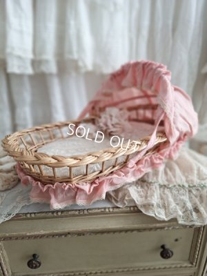 画像15: アンティークドールベッド