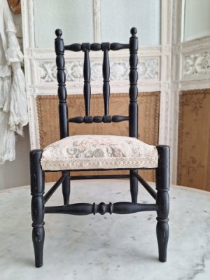 画像2: ナポレオン三世スタイルドールチェア