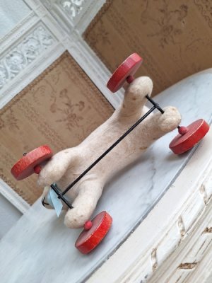 画像6: フレンチ車輪付きワンちゃん