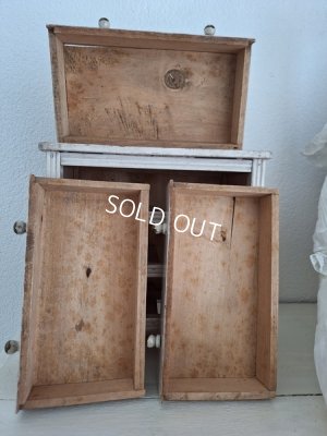 画像10: アンティークドールドロワー