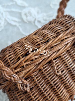 画像5: レア小さなドールバスケット