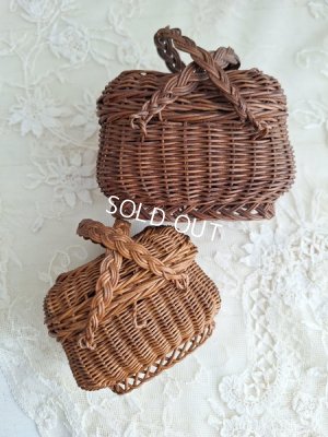画像2: レア小さなドールバスケット