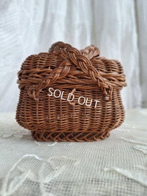 画像11: レア小さなドールバスケット