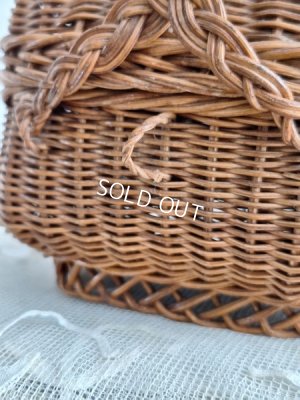 画像6: レア小さなドールバスケット