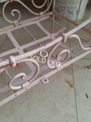 画像12: アンティークアイアン製ドールベッド