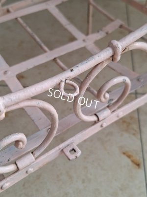 画像11: アンティークアイアン製ドールベッド