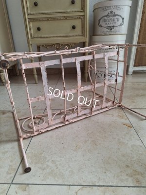 画像15: アンティークアイアン製ドールベッド