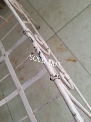 画像20: アンティークアイアン製ドールベッド