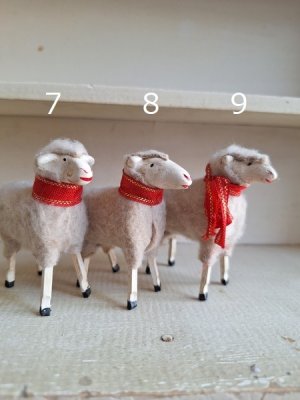 画像18: アンティーク羊オーナメント