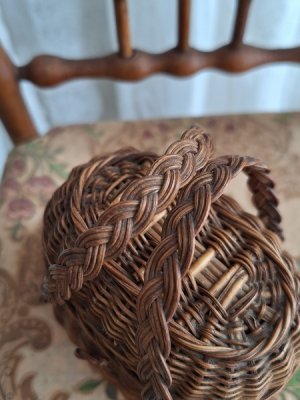 画像6: アンティークドールバスケット