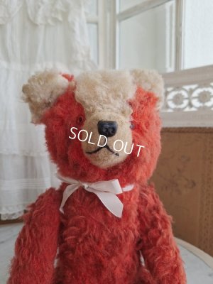 画像3: アンティークレッドテディベア