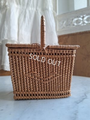 画像12: アンティークドールバスケット