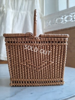 画像10: アンティークドールバスケット